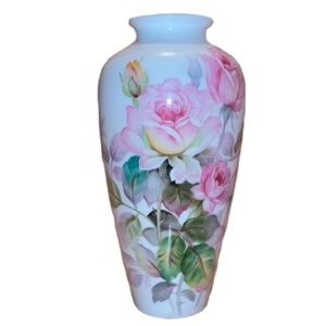 Noritake Bone China Hand Painted Rose Vase​
